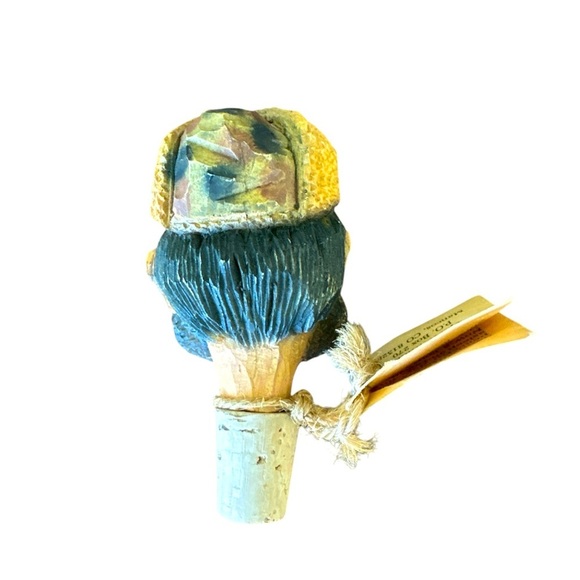Spit N Whittle Chris Hammack Sure Shot Sammy Duck Hunter Cork Bottle Stopper - Picture 3 of 8